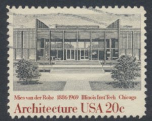 USA  SC# 2020  Used Illinois Technolog Building Architecture Series  1982  se...