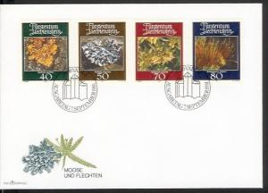 Liechtenstein - 1981 Mosses and Lichens (FDC)