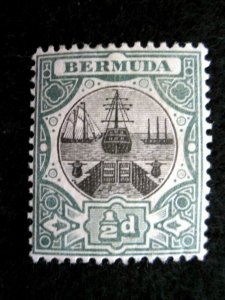 BERMUDA - SCOTT# 28 - MH - CAT VAL $15.00