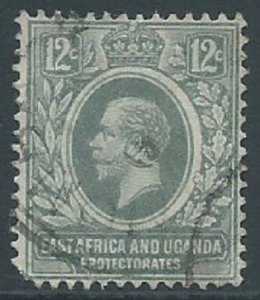 East Africa & Uganda Protectorates, Sc #44, 12c Used