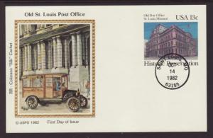 US UX97 Old Post Office St Louis,MO Colorano U/A FDC