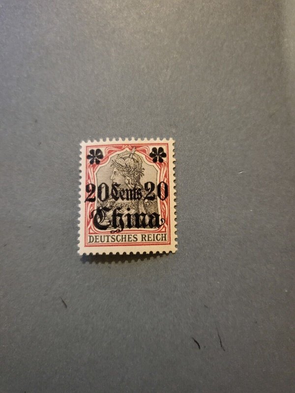 Stamps German Offices in China Scott #41 hinged