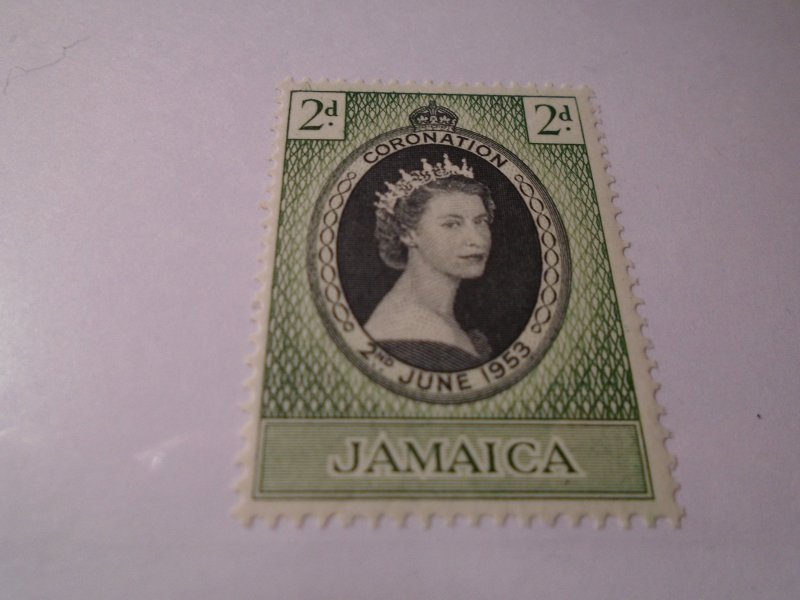 Jamaica  #  153   MNH   Coronation