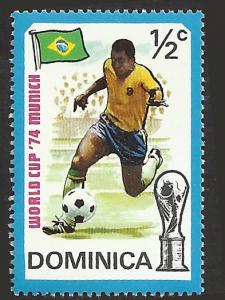 DOMINICA - 395 - Unused - SCV-0.25