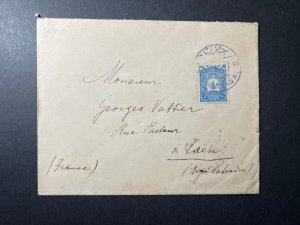 1907 Yemen Cover to France via Aden