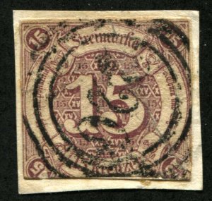 THURN AND TAXIS #51 German States Stamps Postage USED