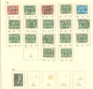 Netherlands #226-243 Unused