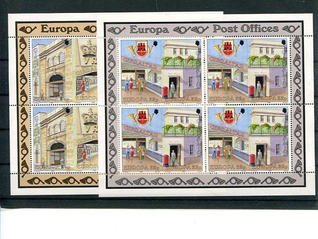 Gibraltar1990 Europa issue compl. sheets  Mint VF NH