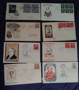 250+ covers! CIVIL WAR,W I, WW II,1800's, FDC, first flight,airmail, RPO & misc