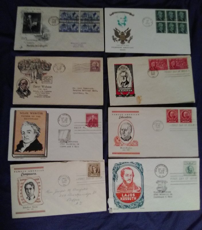 250+ covers! 60: CIVIL WAR &1800's ;WW I,WW II, FDC, first flight,airmail, RPO..