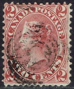 CANADA 1864 QV 2C USED