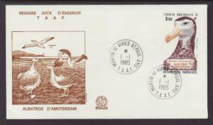 French Polynesia C85 Bird 1985 U/A FDC
