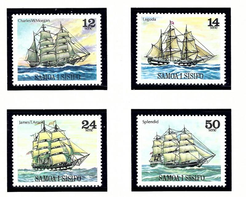 Samoa 503-06 MNH 1979 Sailing Ships    #2