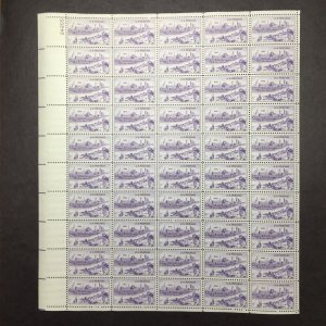 US, 994, KANSAS CITY, FULL SHEET, MINT NH, 1950'S COLLECTION