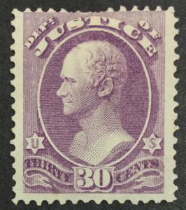 US #O33 OFFICIAL UNUSED $535 LOT #7611