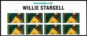 US 4696 Major League Baseball Willie Stargell forever header block 8 MNH 2012