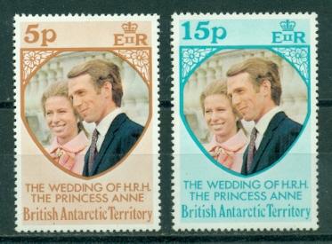 British Antarctic Territory #60-61  Mint  VF  NH  Scott $...