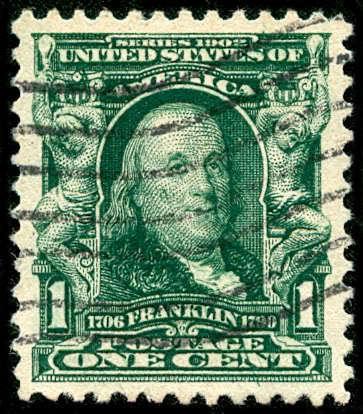 momen: US Stamps #300 Used PSE Graded XF-SUP 95