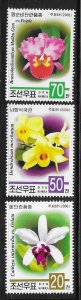 Korea 2000 Flowers Sc 4039-4041 MNH A3601