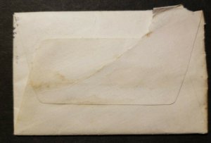 US 2c Washington on small envelope 1921, Decatur GA  - w/ Enc :Thank you letter 