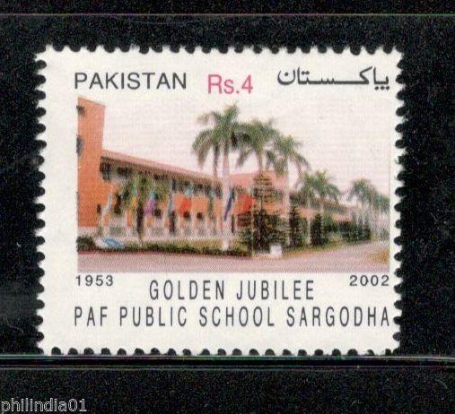 Pakistan 2003 Air Force Public School Sargodha Architecture  Sc 1019 MNH # 4236