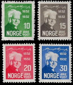 Norway 1932 Sc 154-57 MH vf