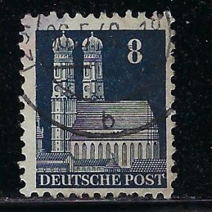 Germany AM Post Scott # 640, used