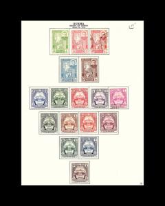 VINTAGE: BURMA 1945-72 USD/LOTS OF MINT LH SCOTT # ASST PAGES $298LOT #B1945B