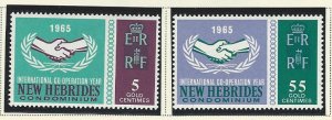 New Hebrides British mh   sc 110-111