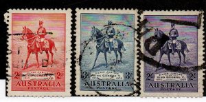 Australia 152-154 Set Used