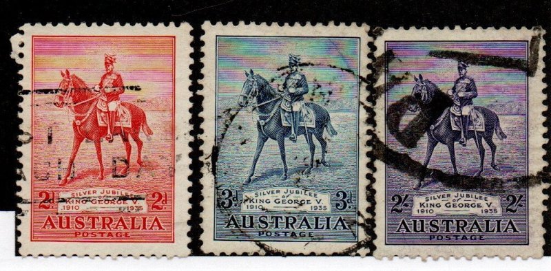 Australia 152-154 Set Used