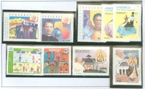 Paraguay #2537-2545 Mint (NH) Single (Complete Set)