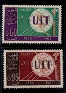 ALGERIA Scott 339-340 MNH** ITU stamp set