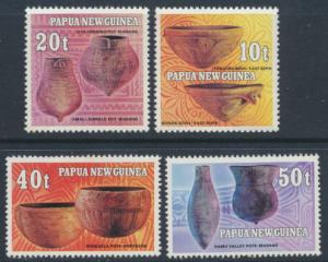 Papua New Guinea SG 430-433 SC# 558-561 MNH  Pottery  see scan 