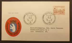 Greenland FDC Peary Land Expeditions 1981