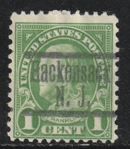 Precancel - Hackensack, NJ - PSS 552