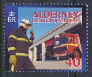 Alderney  SG A245  SC# 242 Fire Services Mint Never Hinged see scan 