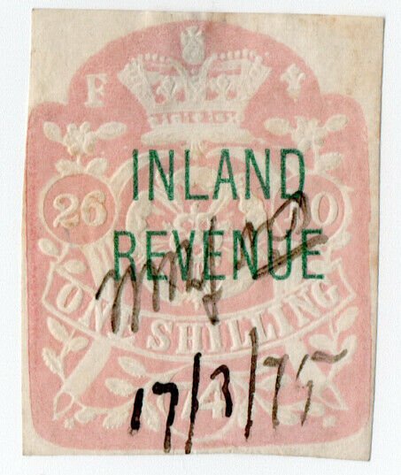 (I.B) QV Revenue : Inland Revenue 1/- (SG F48)