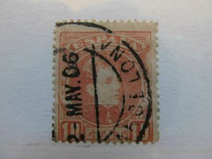 Spanien Espagne España Spain 1901 King Alfonso XIII 10c fine used stamp A5P1F22