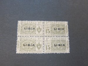 Libya Italy 1915 15L Parcel Post Sc Q12 MNH