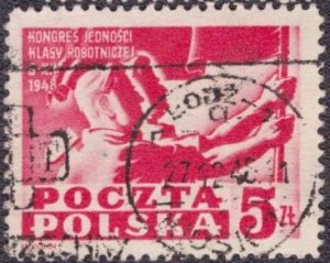 Poland 445 1948 Used