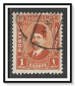 Egypt #191 King Fuad Used