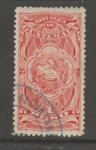 Guatemala Cinderella revenue fiscal stamp 3-30