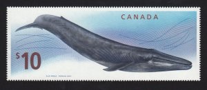 BLUE WHALE = SILKSCREEN & ENGRAVING = LARGEST CP stamp Canada 2010 #2405 MNH