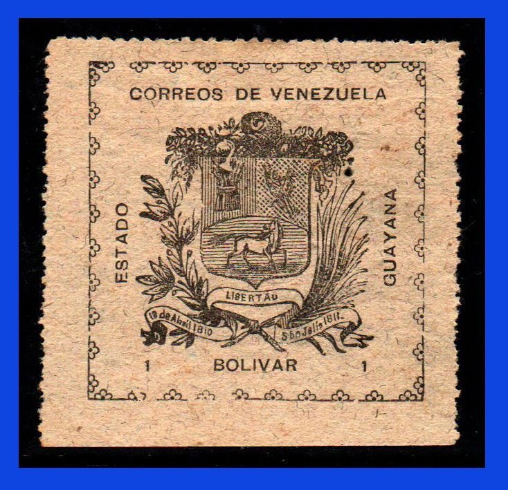 1903 - Venezuela -Guyana - Scott n 15 - MLH - VE- 3