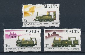 [113458] Malta 1983 Railway trains Eisenbahn  MNH