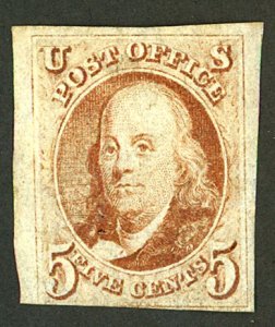 U.S. #1 MINT WITH PF CERT LARGE PART OG