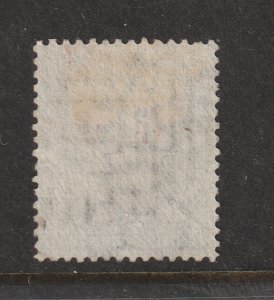 Griqualand West  a used COGH 4d overprinted G (SG 3)