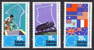 HALF-CAT BRITISH SALE: TOKELAU IS. #33-36 Mint NH