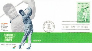 Spectrum Covers First Day Cover #1933 Bobby Jones Golf 1981